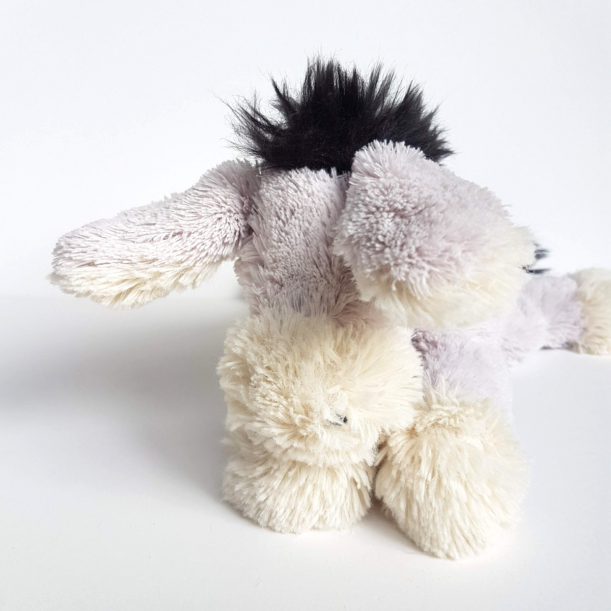 Nana Huchy LAYING DONKEY Plush 32cm Soft Toy Stuffed Animal Grey Scarf Cuddly2