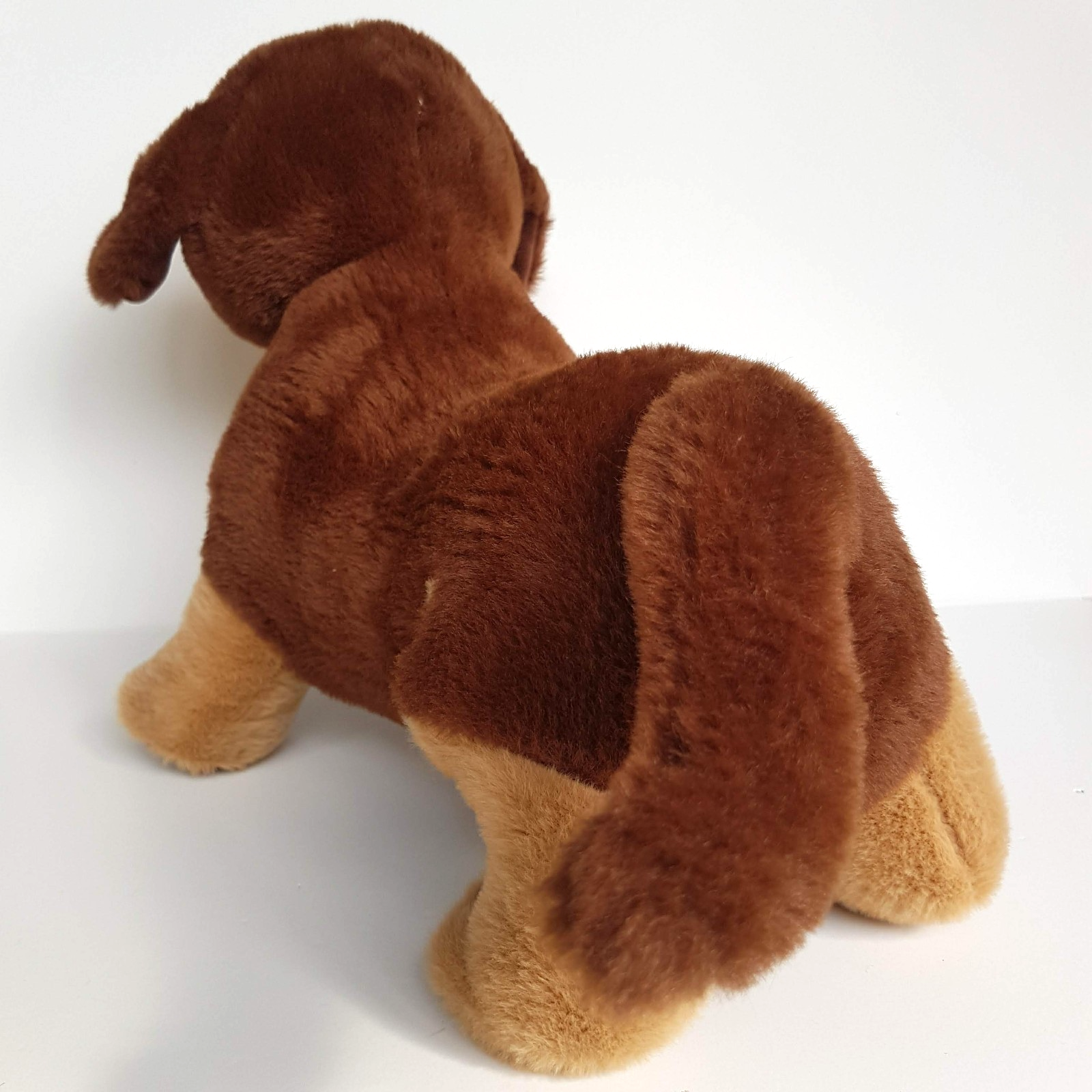 DACHSUND SAUSAGE DOG Plush 41cm Soft Toy Stuffed Animal Pet Cuddly Brown Puppy7