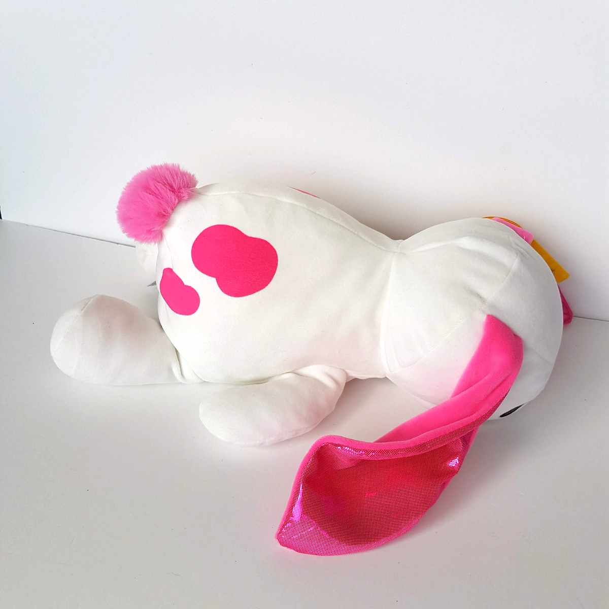 Zuru Hug A Lumps LOLA BUNNY RABBIT 600gms Sensory Weighted Pink White Soft Toy9