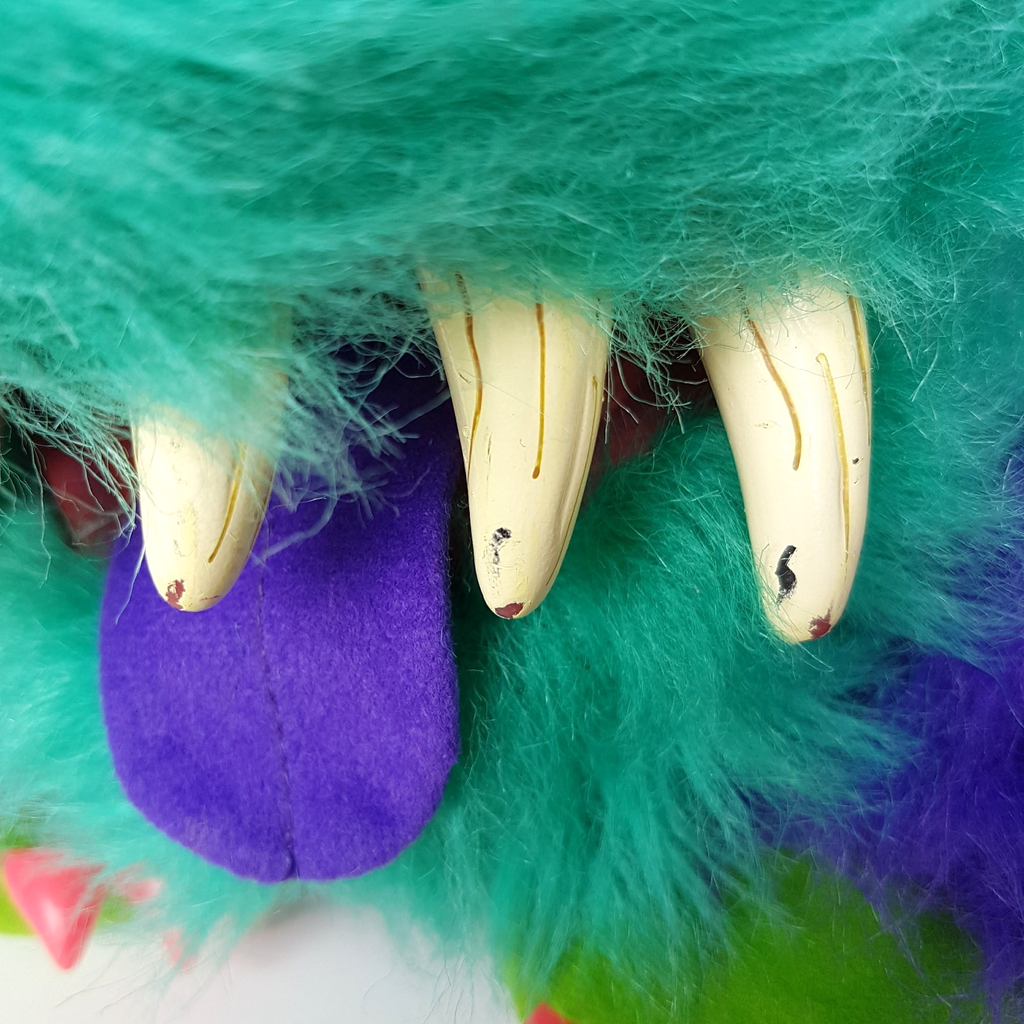 VTG My Pet Monster RARK 1986 Plush Puppet Stuffed AMTOY Soft Toy NO HANDCUFFS5