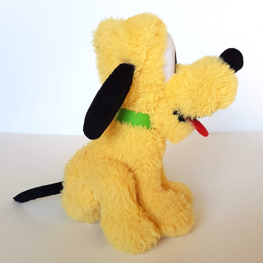 Disney RE SOFTABLES PLUTO Dog 19cm Stuffed Animal Mickey & Friend Puppy Soft Toy1