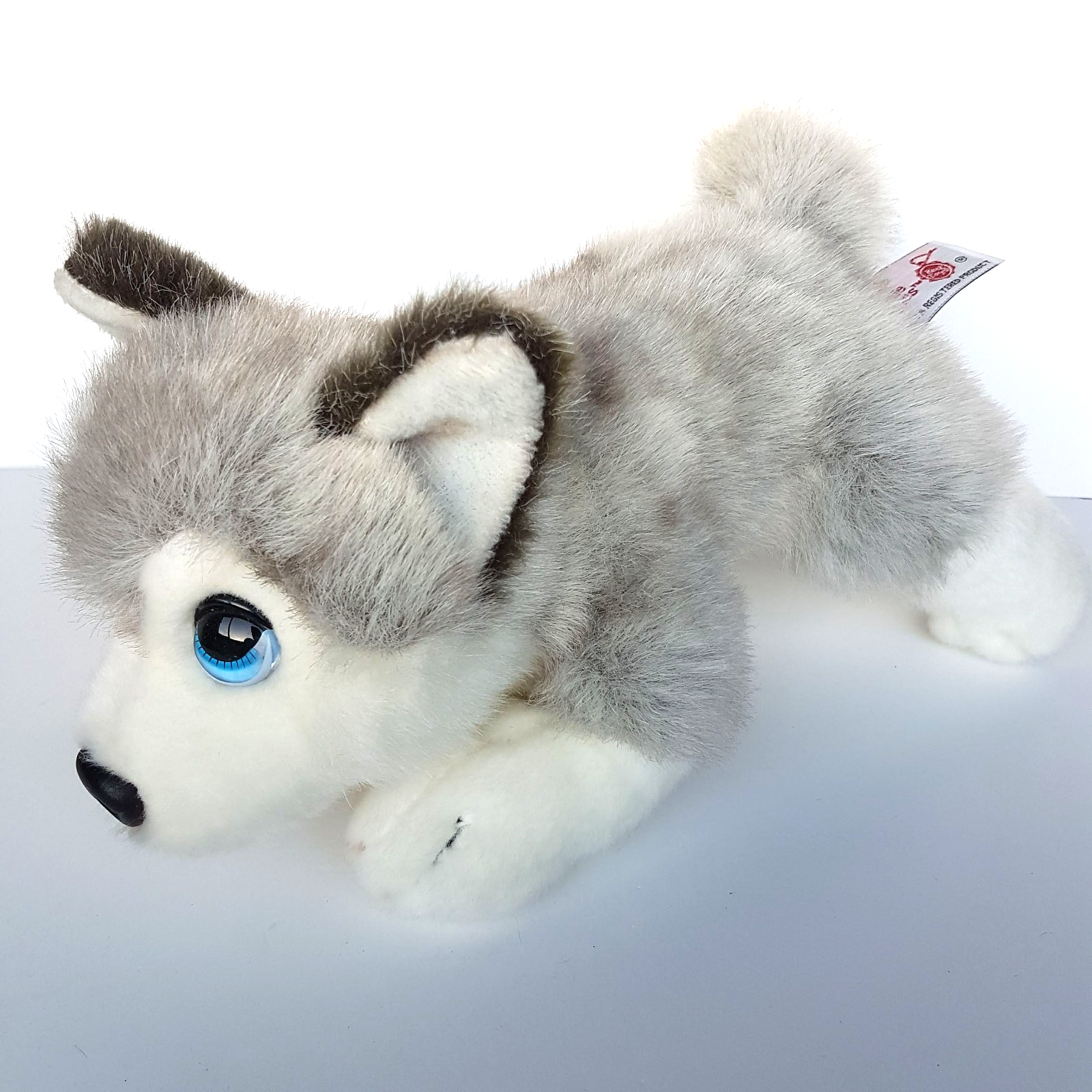 Cuddle Puppies HUSKY MALAMUTE Dog Plush Stuffed Animal Soft Toy Weighted Beanbag1