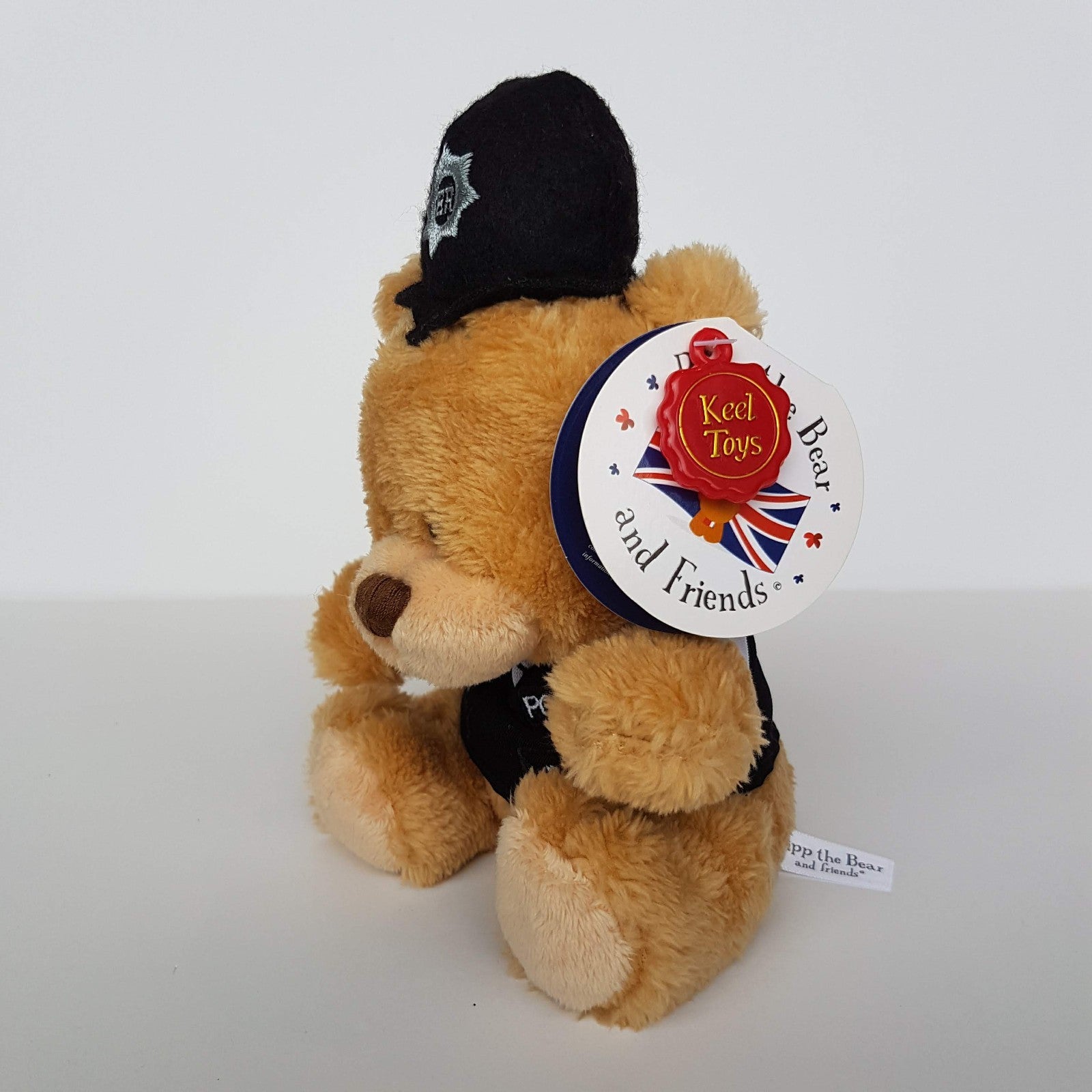 Keel BRITISH POLICE ER PIP Teddy Bear 19cm TAG Plush Stuffed Animal Soft Toy1