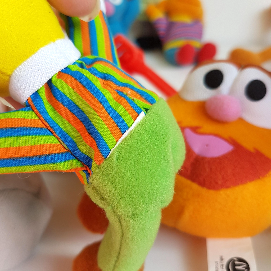 SESAME STREET + MUPPETS McDonalds Happy Meal Soft Toys LOT Plush Soft Toy Bundle9