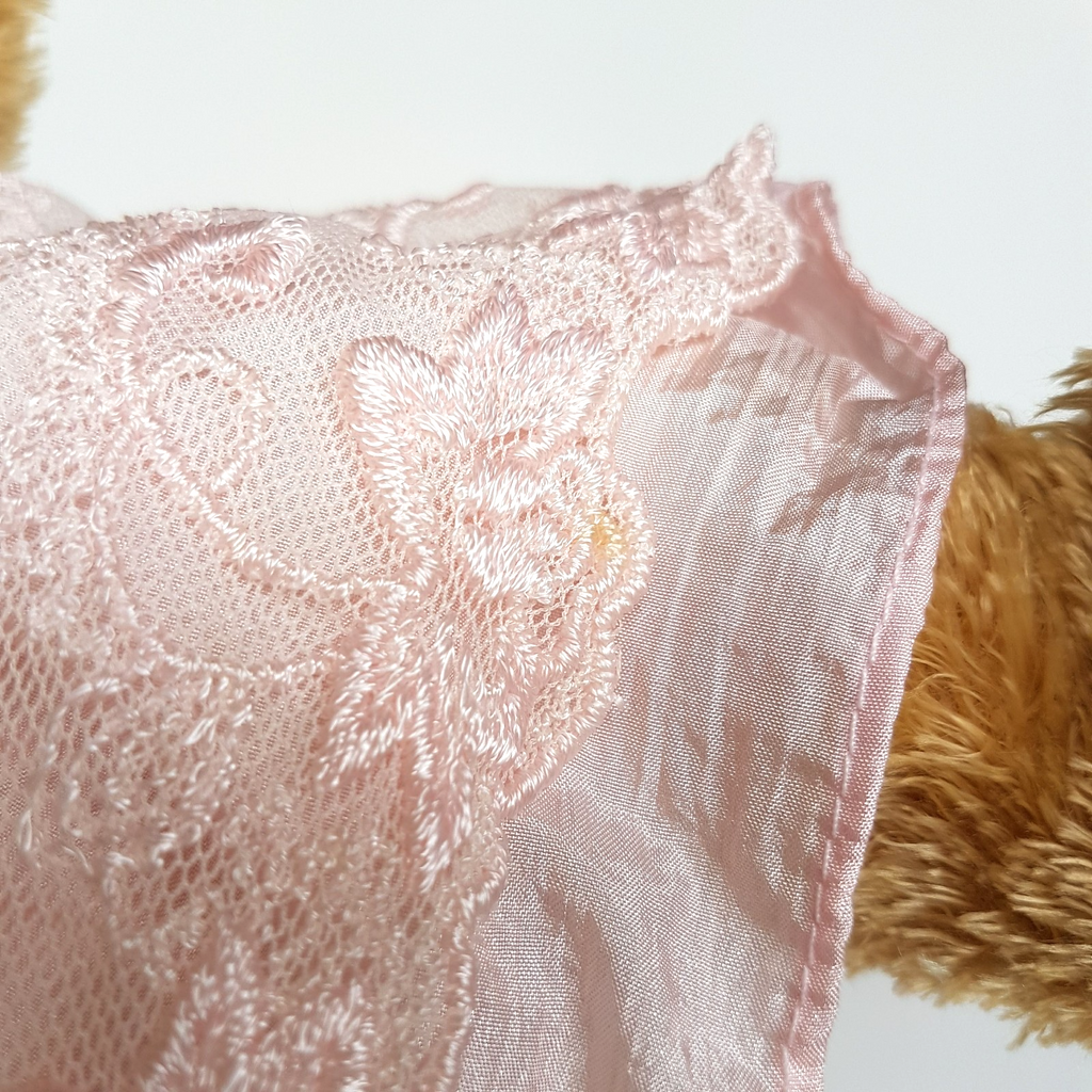 Settler Bears PINK LACE TEDDY Bear 37cm Plush Lace Soft Toy Stuffed Animal Cute10