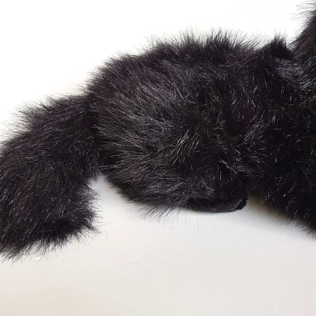 Blue Eye BLACK CAT Plush Soft Toy Stuffed Animal UNBRANDED Cuddly Cute Pet Toy2