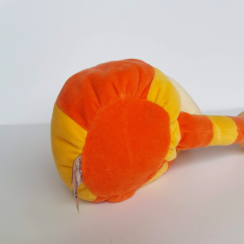 Doudou & Compagnie VELOUR RABBIT Patou 30cm Floppy Plush Soft Toy Orange Yellow10