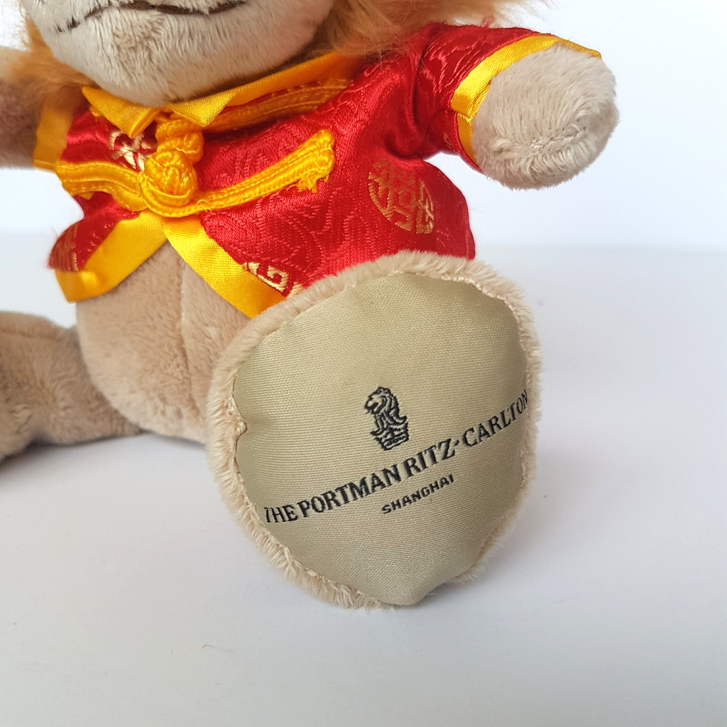 Ritz Carlton Hotel LION Plush The Portman Shanghai 23cm Soft Toy Stuffed Animal1