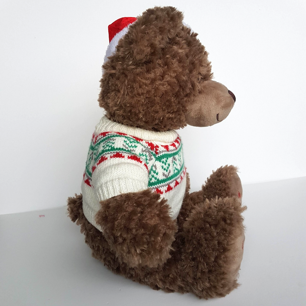 Myer CHRISTMAS BEAR MONTY 2021 Plush Teddy Bear 39cm Stuffed Animal Soft Toy2