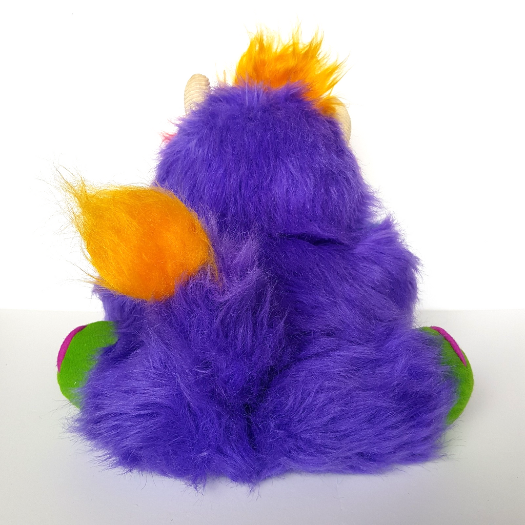 VTG My Pet Monster RARK 1986 Plush Puppet Stuffed AMTOY Soft Toy NO HANDCUFFS9