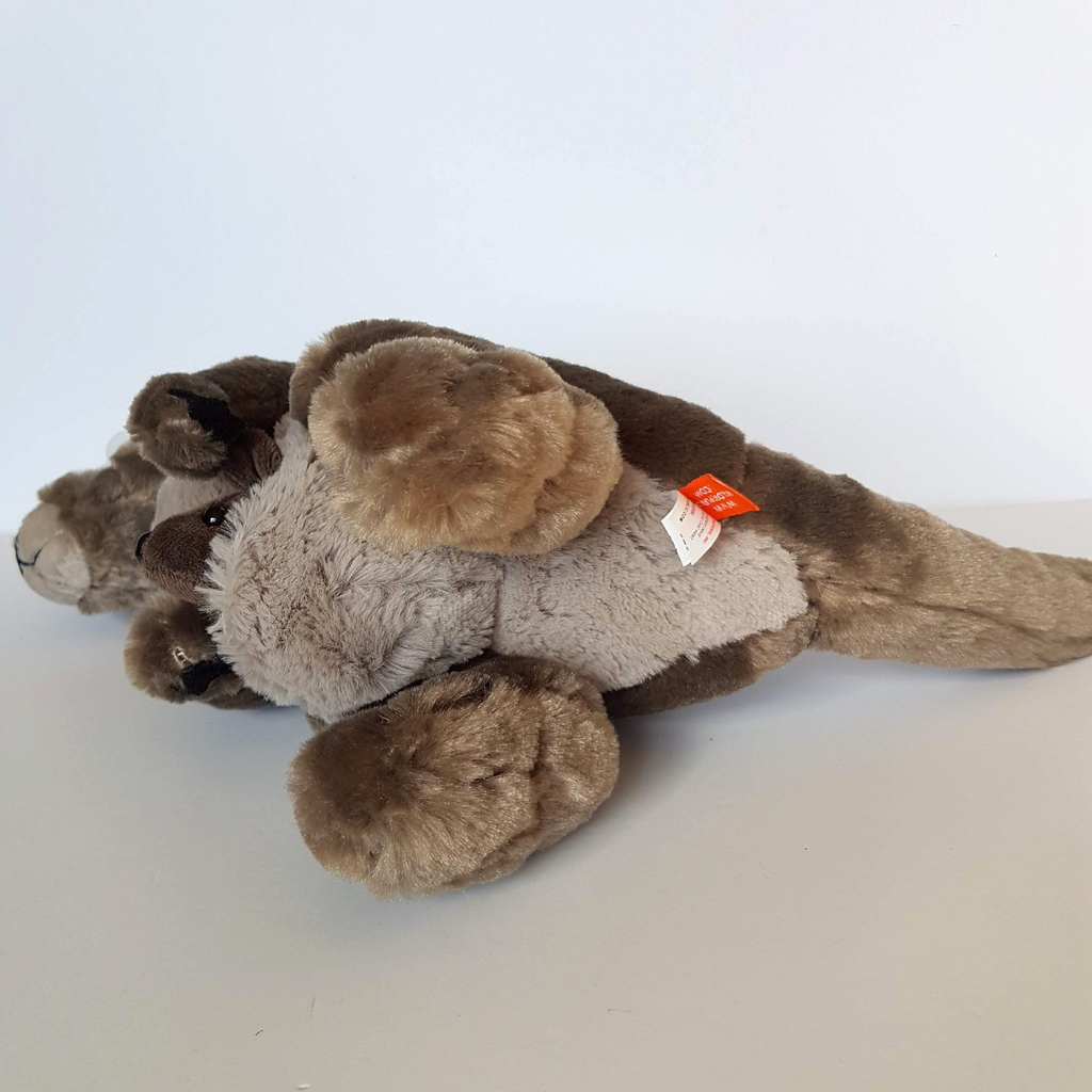 Wild Republic KANGAROO & JOEY 33cm Stuffed Animal Soft Toy Australian Animal TAG11