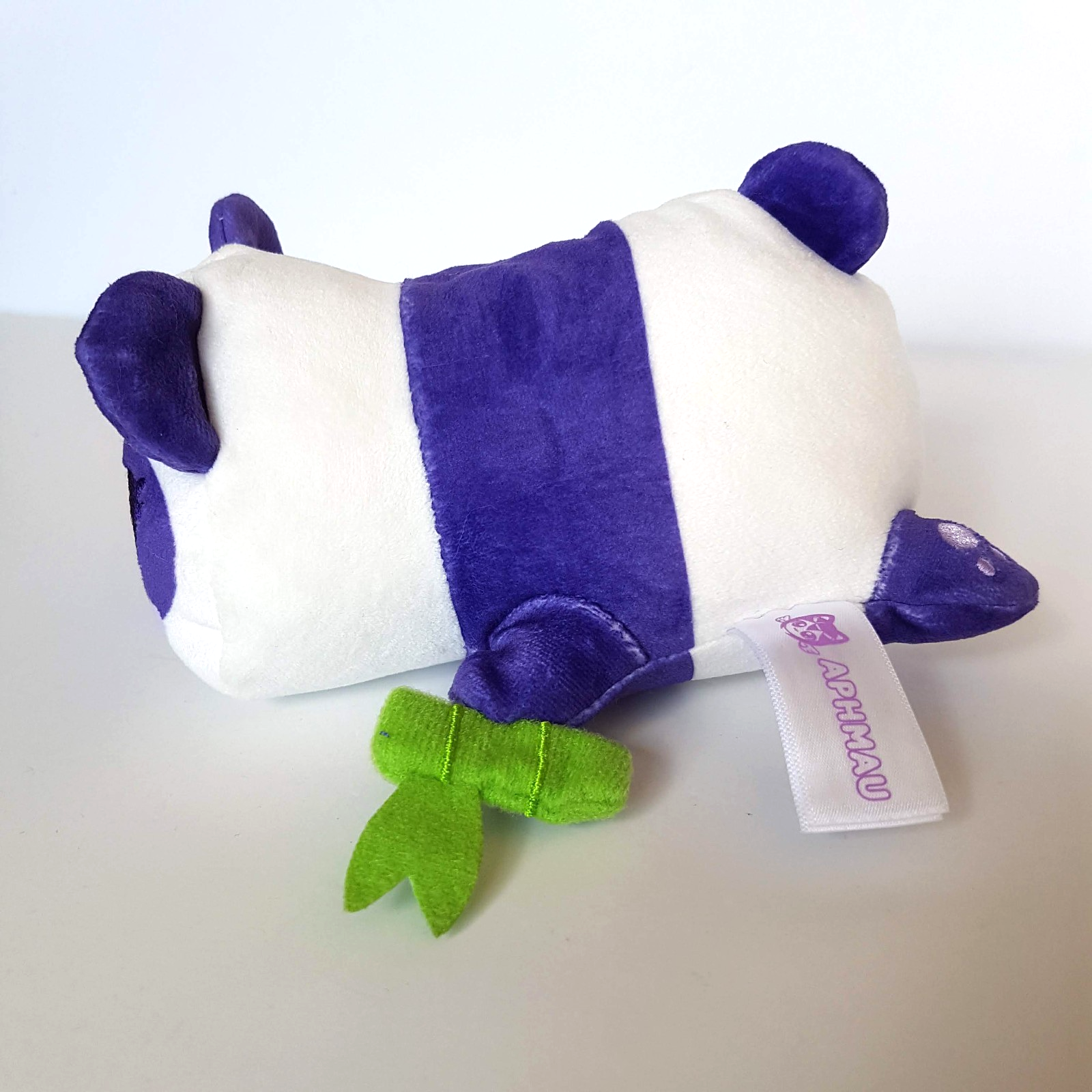 Aphmau MeeMeows PANDA CAT Safari Collection 15cm Purple White Soft Toy Animal1