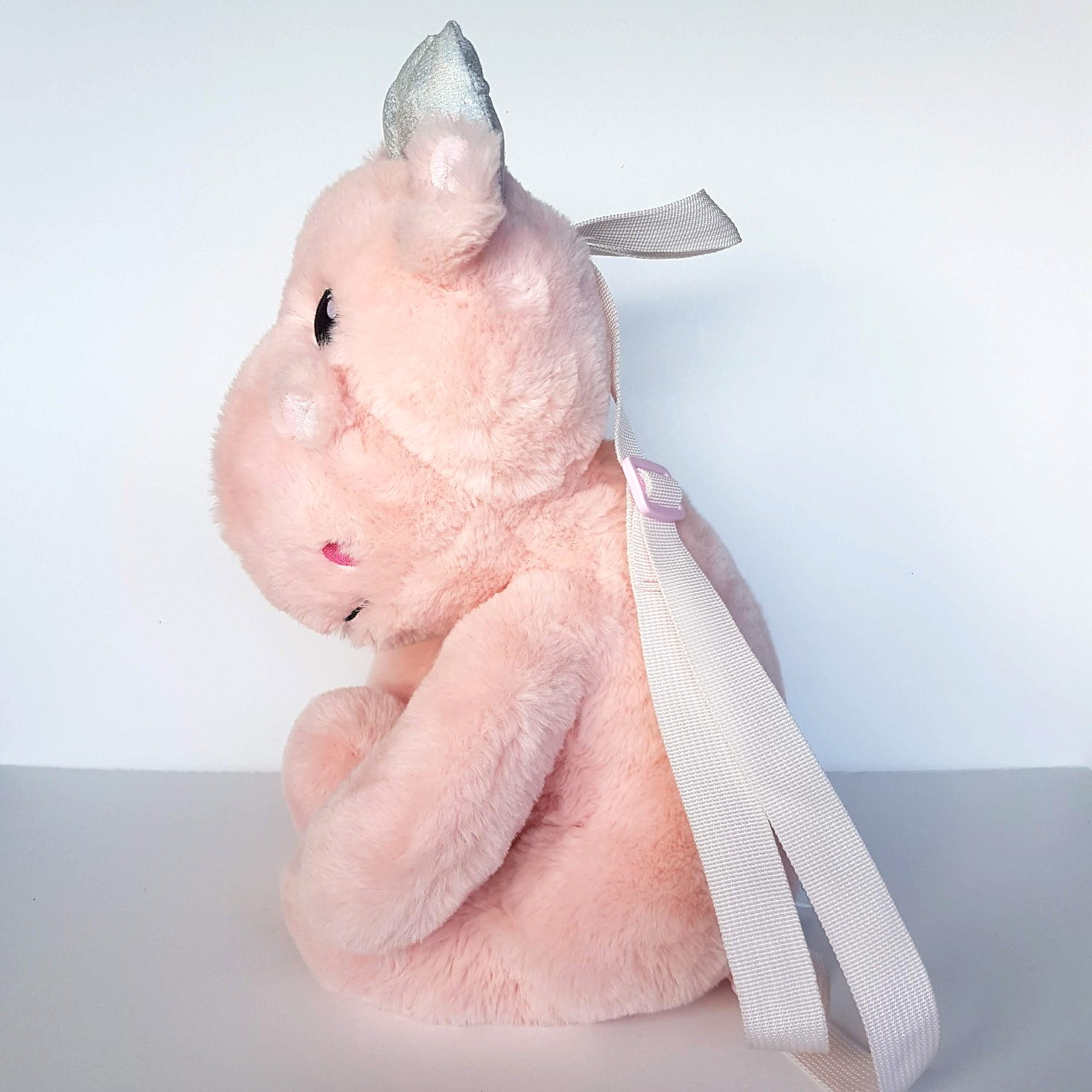 Carried Away HIPPO Plush BACKPACK Kids Bag 37cm Soft Toy School Stuffed Animal5