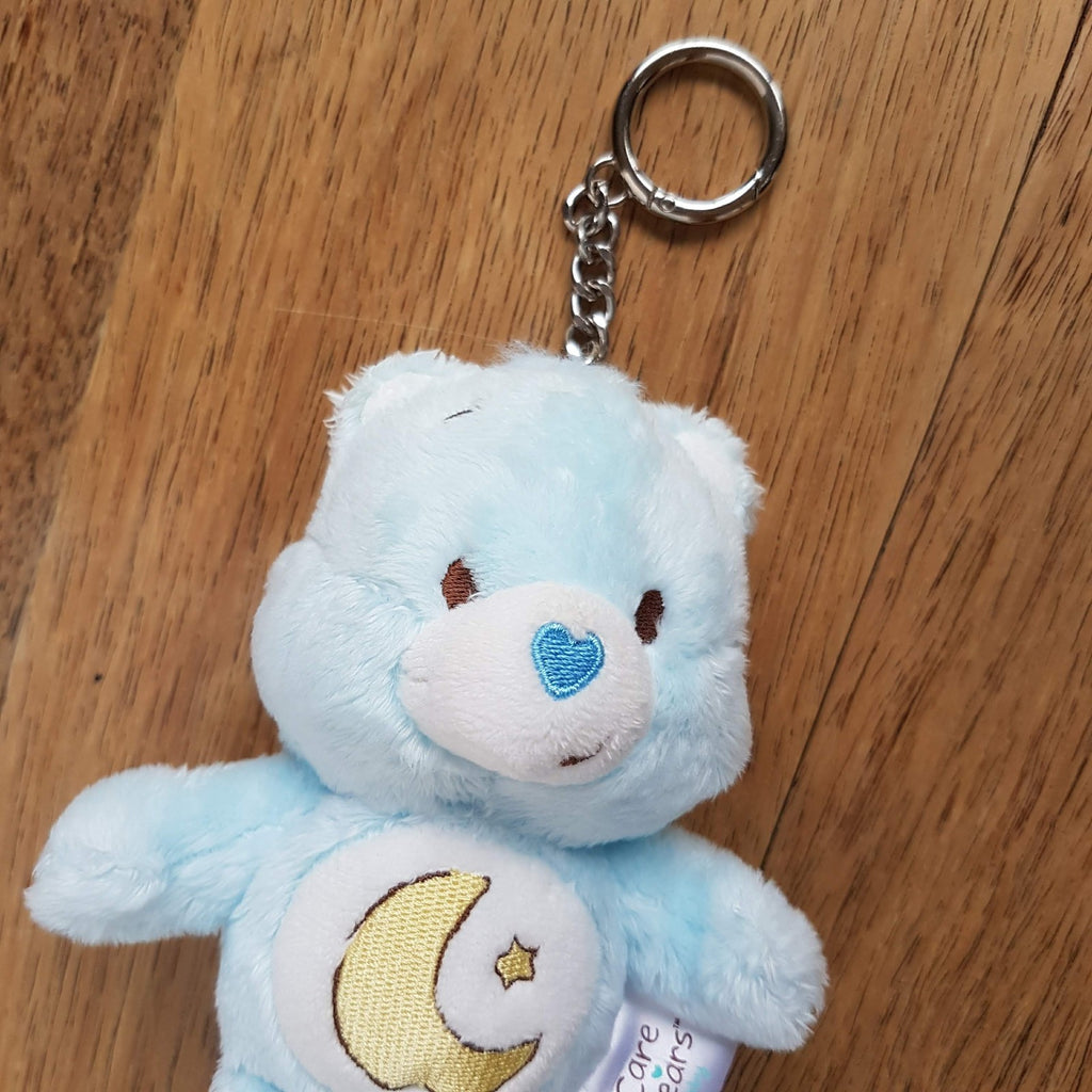 Care Bears Baby BEDTIME BEAR Plush Keychain Keyring Moon Soft Toy Thailand 15cm1