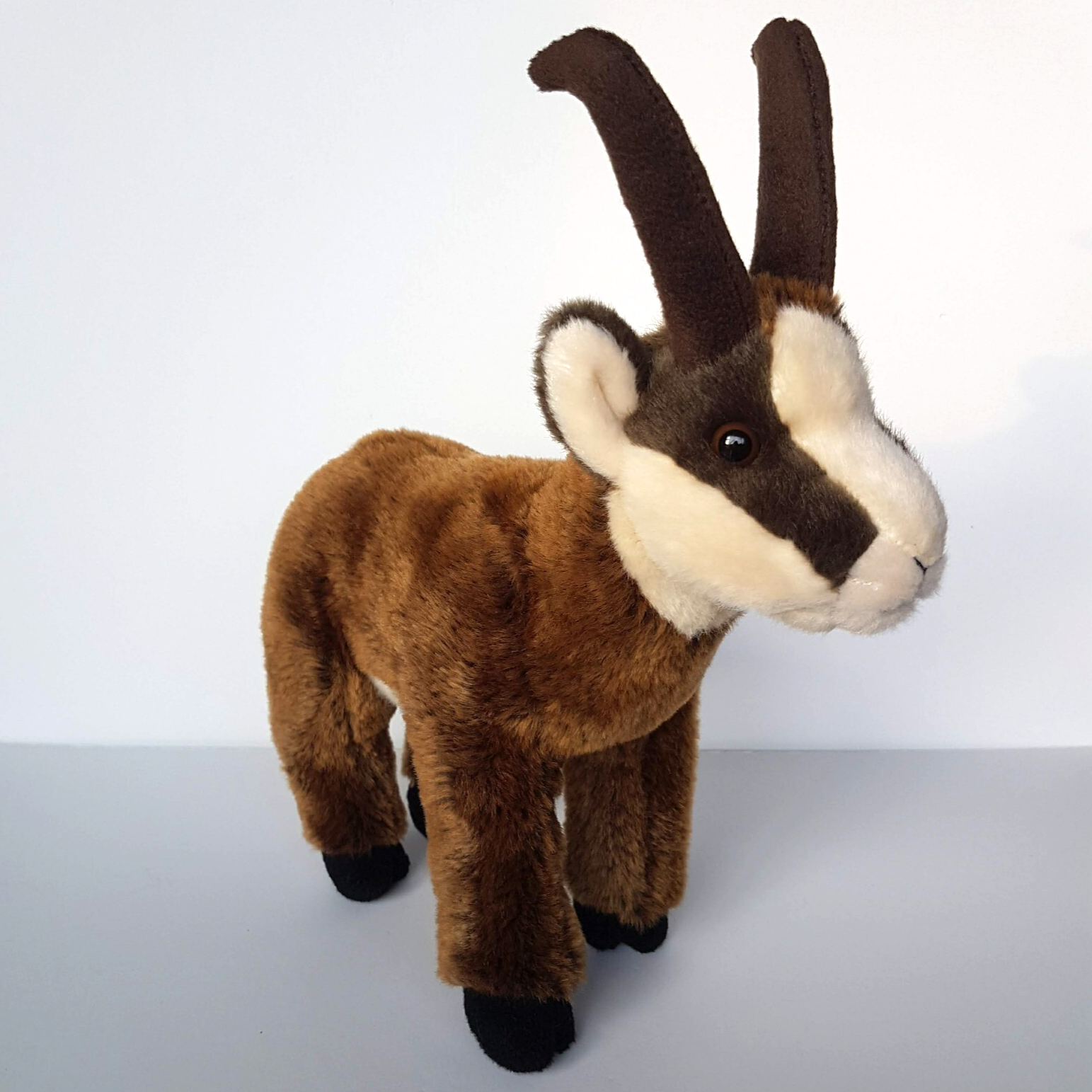 Rare LELLY VENTURELLI Antelope Goat 31cm Stuffed Animal Plush Soft Toy Realistic0