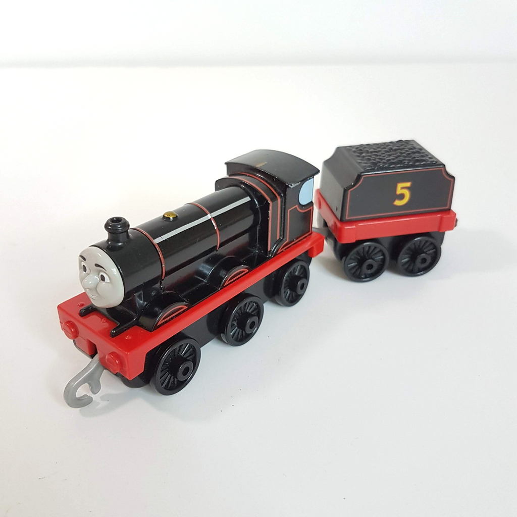 Thomas Die Cast ORIGINS JAMES Train & Tender Steam Loco Toy Gullane 2018 Black0