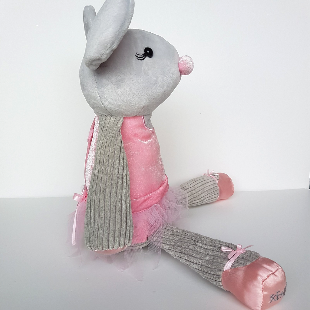 Scentsy MADDIE THE BALLERINA MOUSE Buddy No Scent Pack Stuffed Animal Soft Toy10