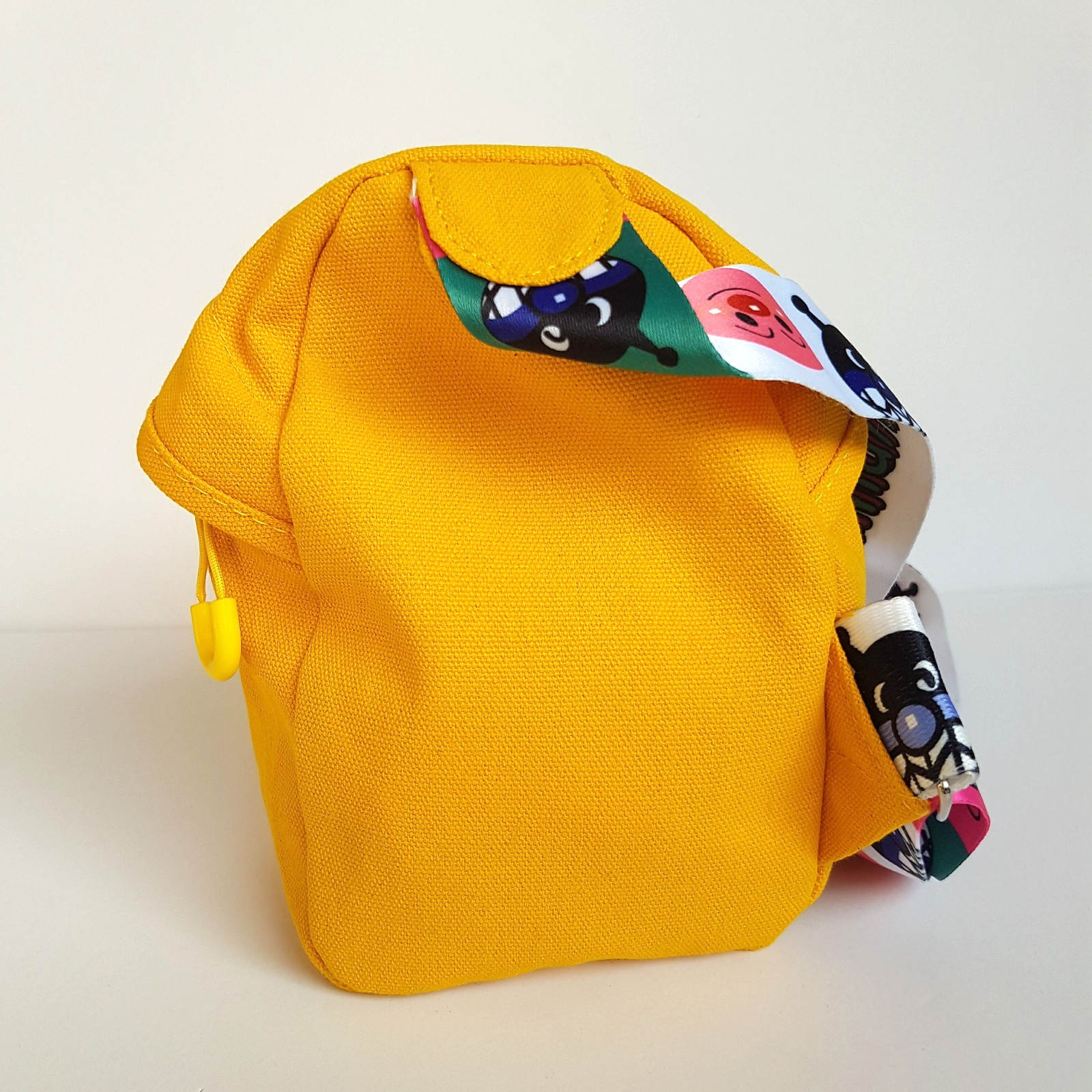 Japan ANPANMAN Yellow Chest Purse BAG Crossbody Small Adjustable Strap Cartoon7