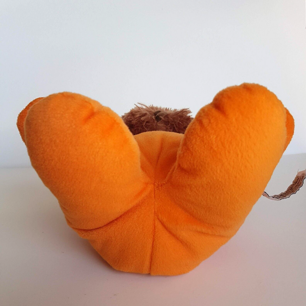 Russ HALLOWEEN PUMPKIN Teddy Bear Plush Orange Stuffed Animal Soft Toy Cute12