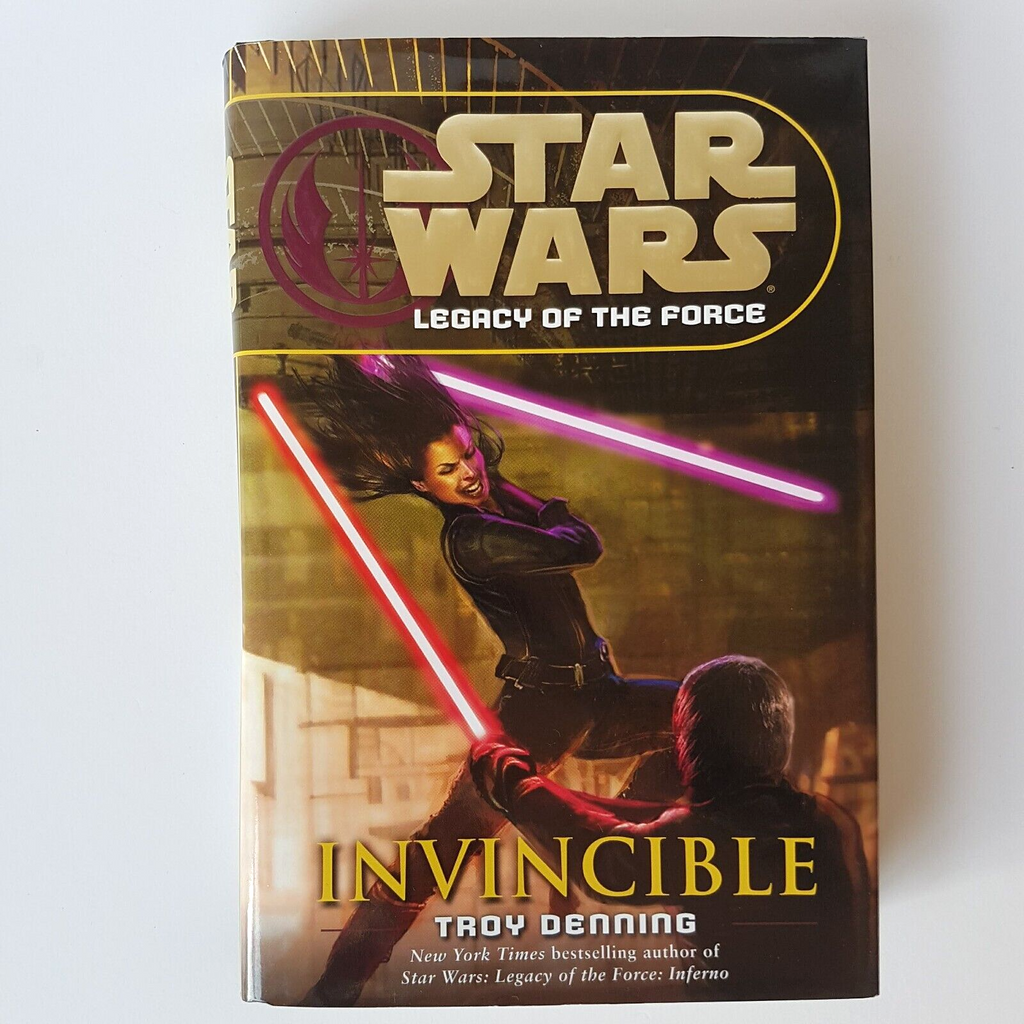 STAR WARS Books Legacy Of The Force Sacrifice 2007 Invincible 2008 Set Hardcover7
