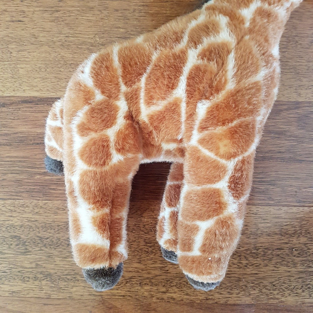 Vintage TY LARGE GIRAFFE Jumbo 42cm 1990 Stuffed Animal Plush Soft Toy Rare HTF13
