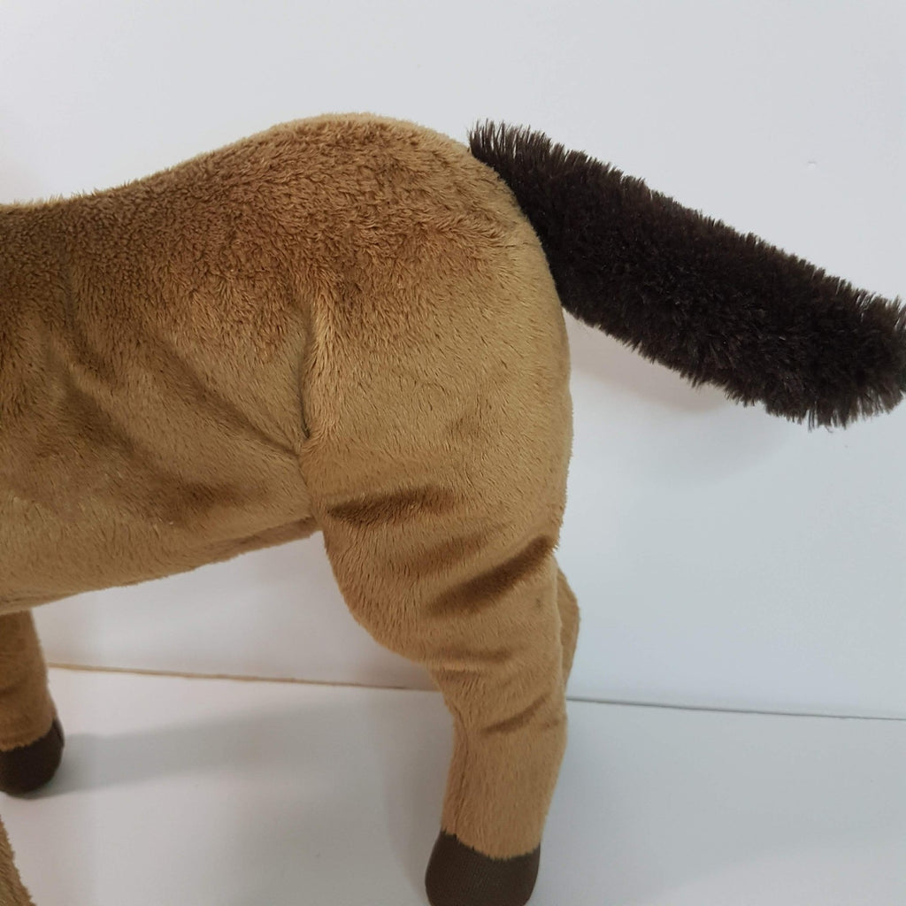 Ikea Gosig OKENLOPARE HORSE PONY 33cm Tall Plush Puppy Toy Stuffed Animal Floppy7