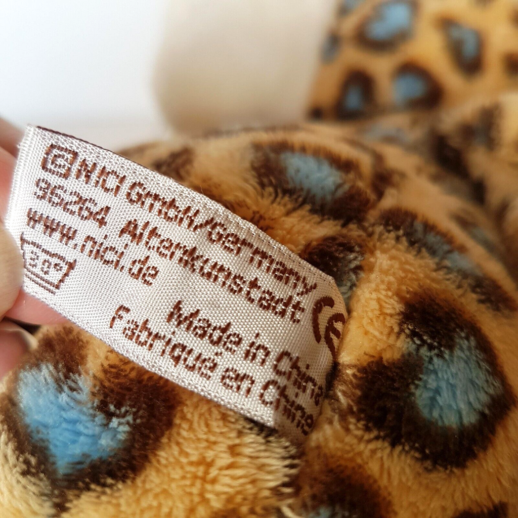 Nici Large LEOPARD WILD CAT Spotted Cheetah 35cm Plush Stuffed Animal Soft Toy11