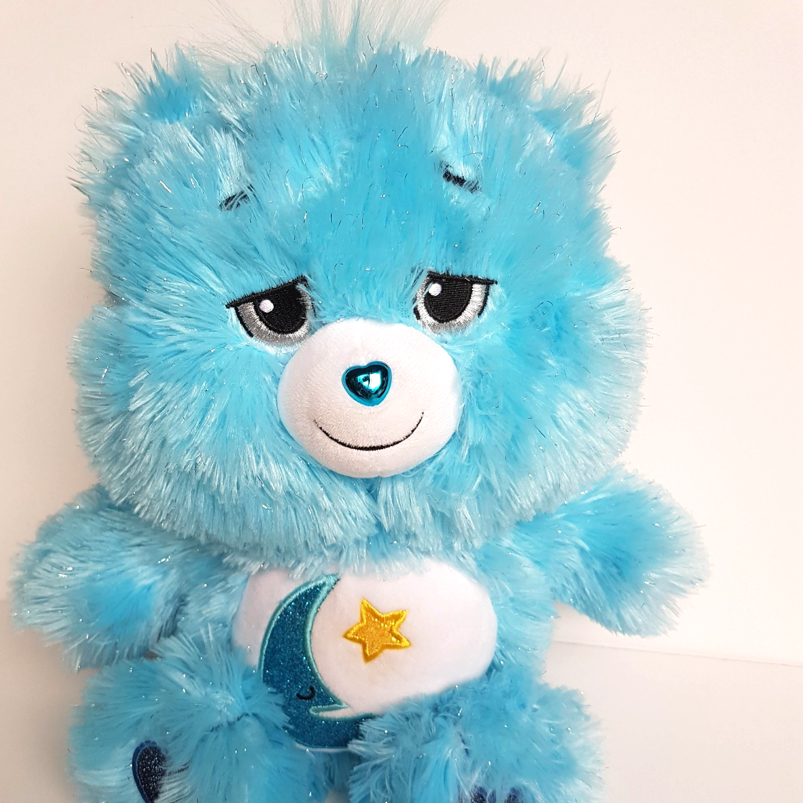 Care Bear BEDTIME BEAR Collector's Edition Sparkle Moon Soft Toy Stuffed Animal3