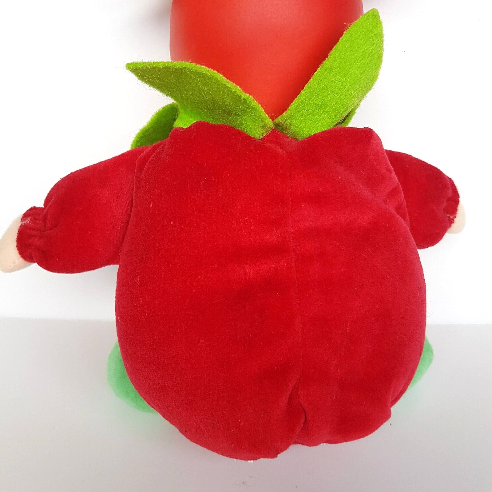 Cute TOMATO BABY DOLL Plush Fruit Rubber Face Velour Collectible Soft Toy Unique6