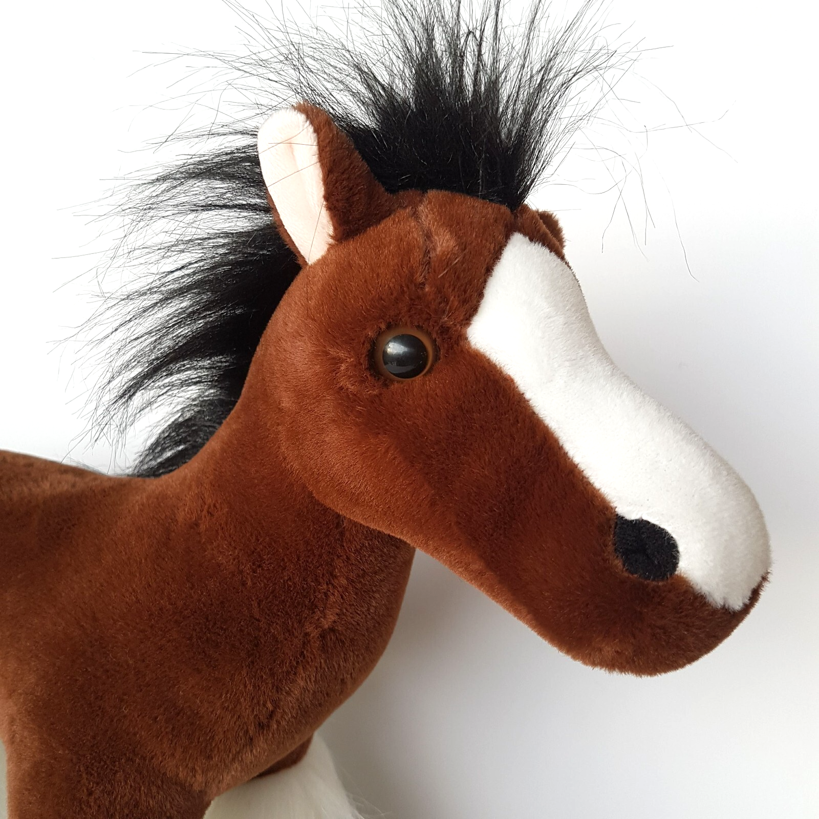 Korimco CLYDESDALE HORSE PONY Plush Stuffed Animal 30cm Equestrian Soft Toy Cute1