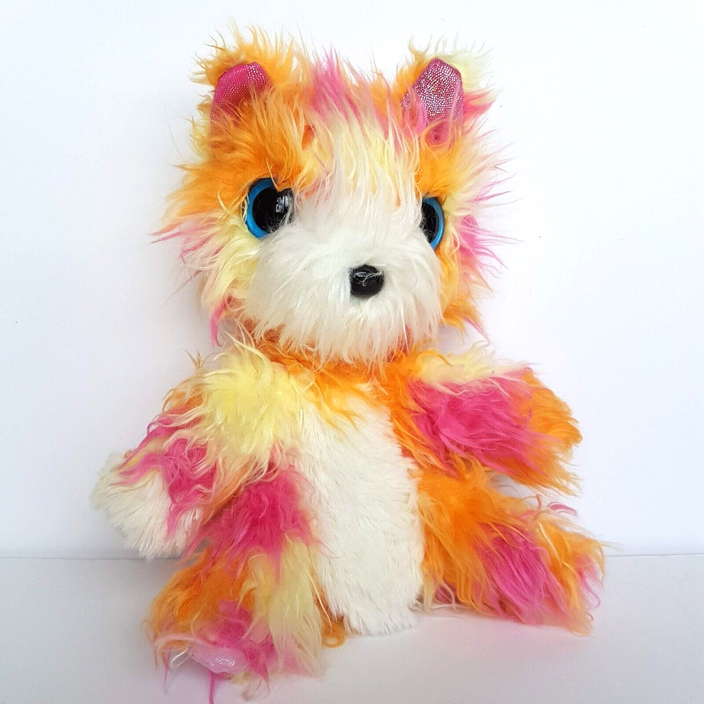 SCRUFF A LUVS Dog Orange Pink Mystery Rescue Puppy Plush Stuffed Animal Soft Toy0