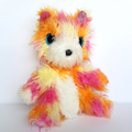 SCRUFF A LUVS Dog Orange Pink Mystery Rescue Puppy Plush Stuffed Animal Soft Toy0