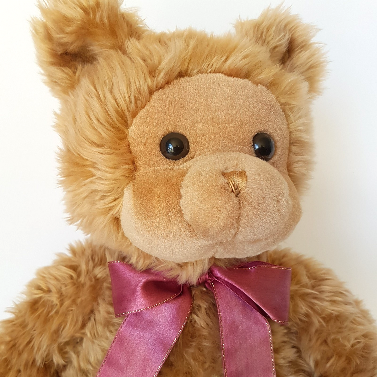 RARE Russ BENTLEY Teddy Bear Plush 55cm Vintage Stuffed Animal Soft Toy Floppy2