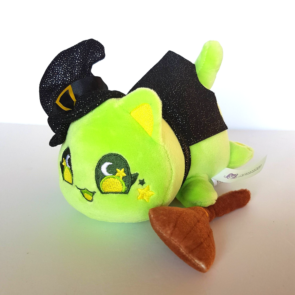 Aphmau MeeMeows WITCH CAT Uncommon Halloween Mystery Plush Soft Stuffed Animal0