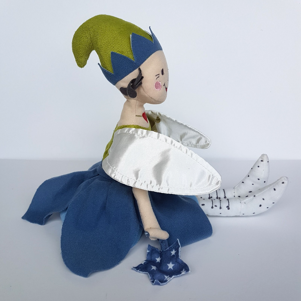 Ikea SANGTRAST PIXIE FAIRY Plush Rag Doll 40cm Soft Toy Magic Doll Cloth Fabric8