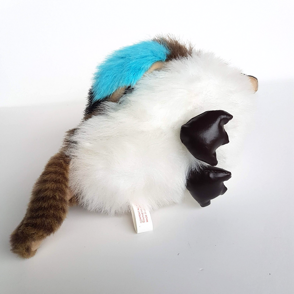 Harwil KOOKABURRA Plush Australian Bird NO SOUND Soft Toy 20cm Stuffed Animal10