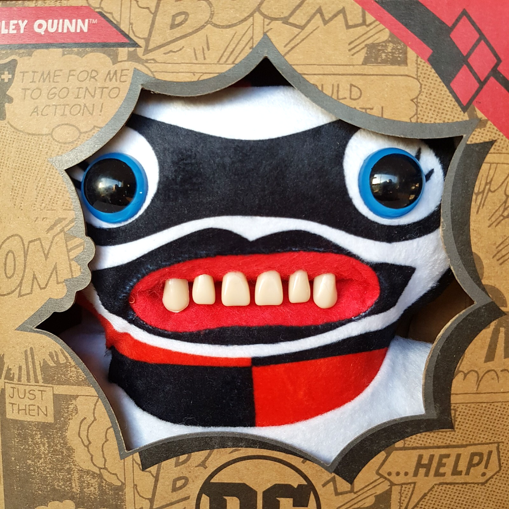 Fuggler DC HARLEY QUINN Funny Ugly Monsters Stuffed Comic Joker Soft Toy Teeth1