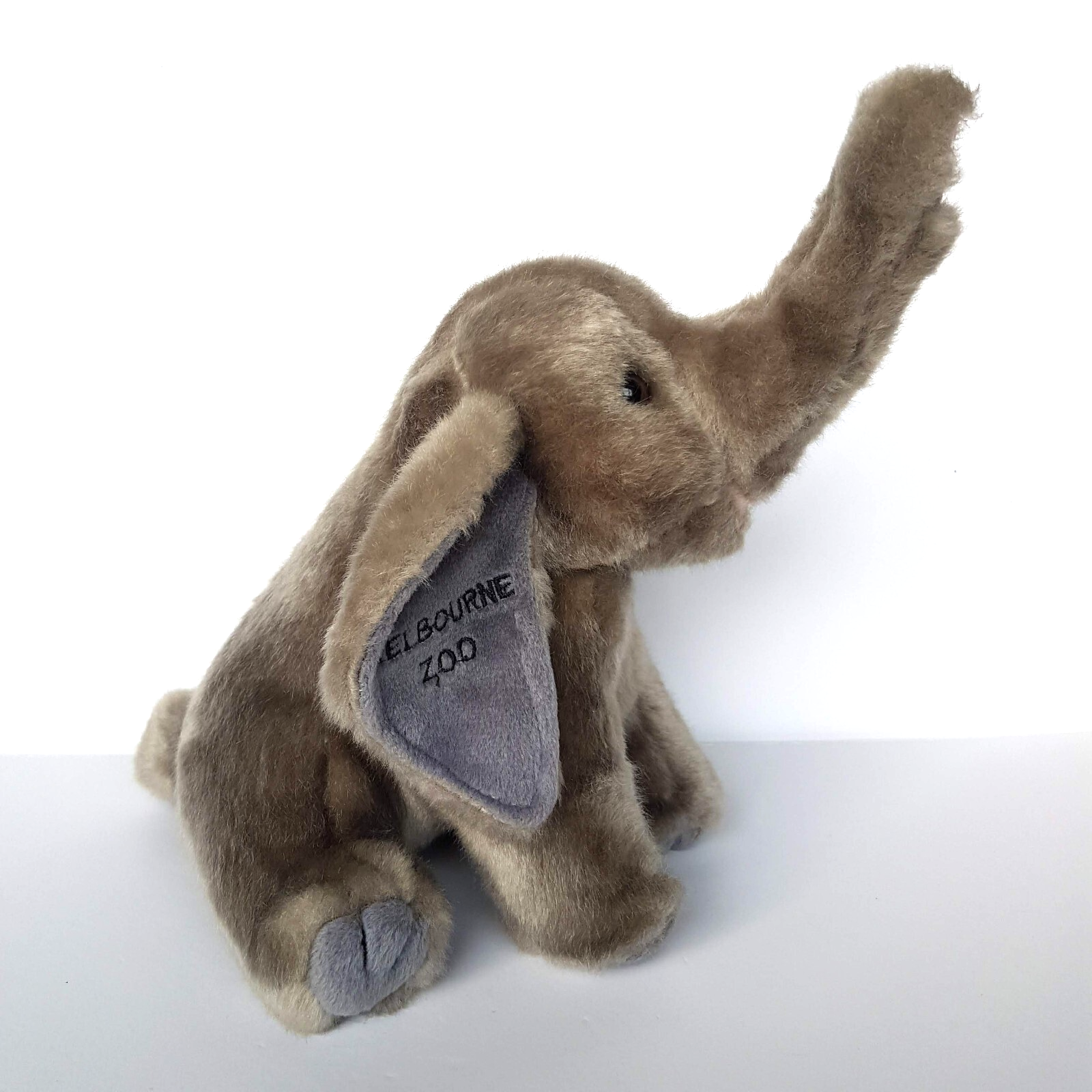 Melbourne Zoo ELEPHANT Plush Grey 25cm Stuffed Animal Soft Toy TAG Cute Cuddly4