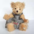 Settler Bears TAFFETA ROSE BEAR Plush 40cm 5 Way Jointed Stuffed Animal Soft Toy0