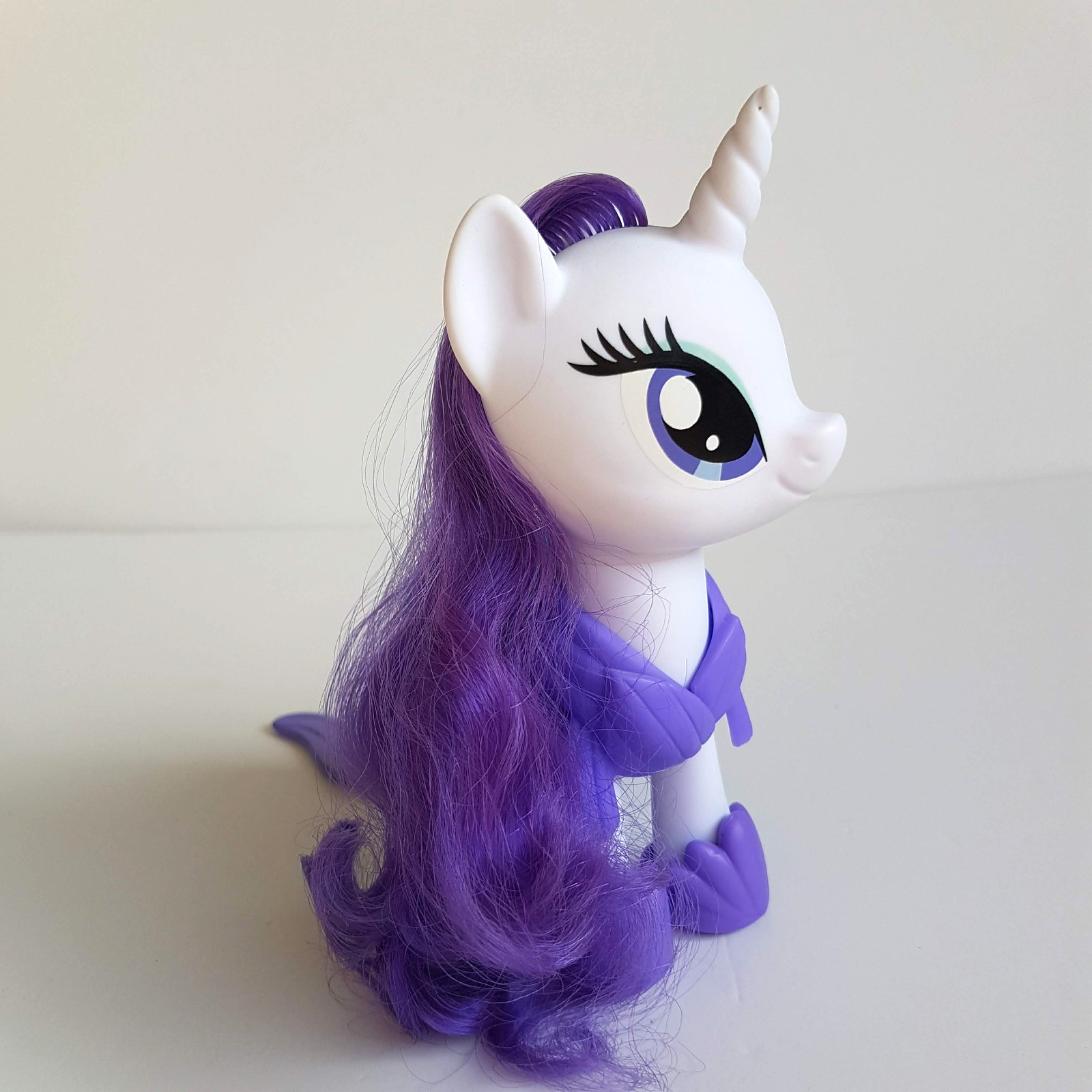 My Little Pony RARITY The Movie Snap On Fashion 16cm Horse Figure Brushable Toy4