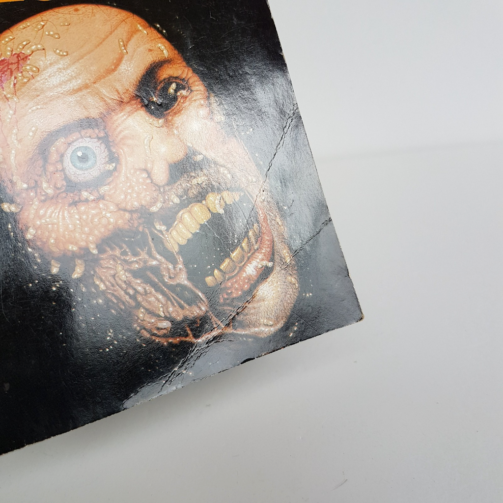 Rare 1986 MAGGOTS Edward Jarvis Book Horror Paperback Scary Novel Collectible10