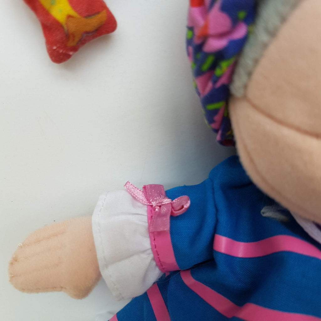 RARE Child's Play OLD LADY WHO SWALLOWED THE SEA Plush Doll Nursery Rhyme Toy5