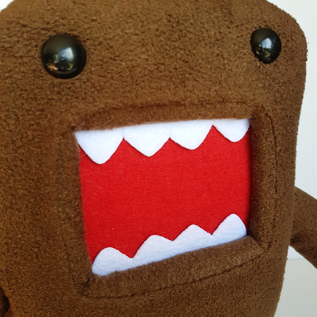 DOMO KUN Plush 33cm Character Soft Toy Japanese Anime Stuffed Brown Cartoon Toy4