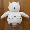 Jacadi Paris BABY OWL Plush Bird 30cm Crinkle Stuffed Animal Activity Soft Toy0