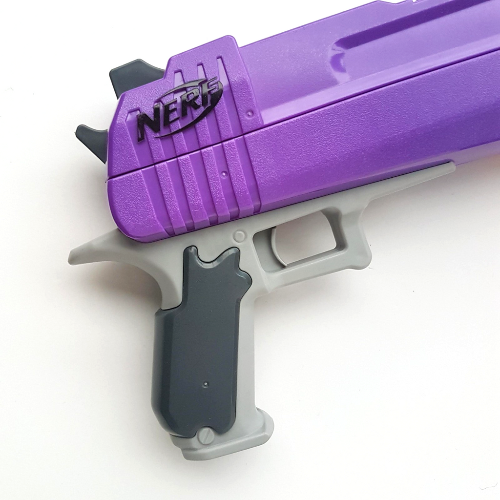 Hasbro Nerf FORTNITE BLASTER Hand Cannon Dart 30cm Action Toy Purple Orange1