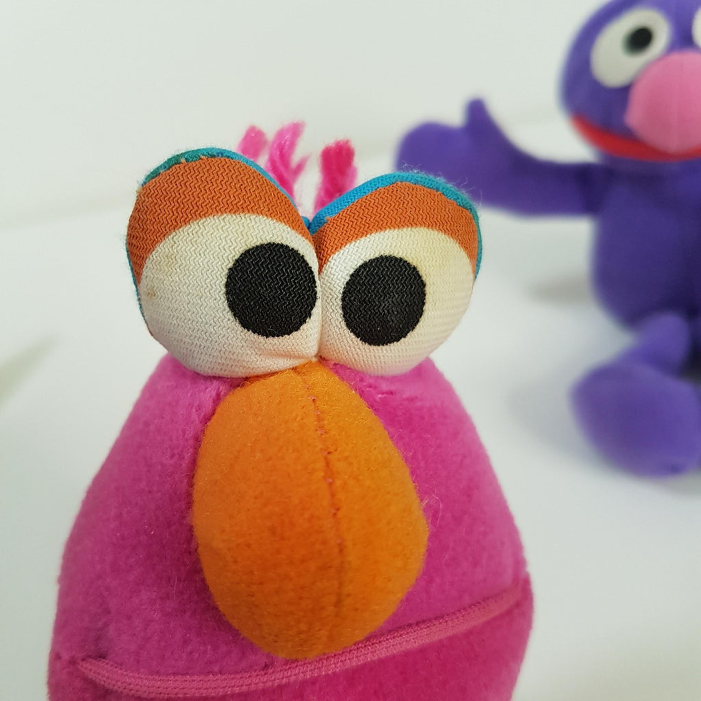 Sesame Street TELLY GROVER SNUFFLEUPAGUS Tyco Vintage Plush 1997 Bean Soft Toy8