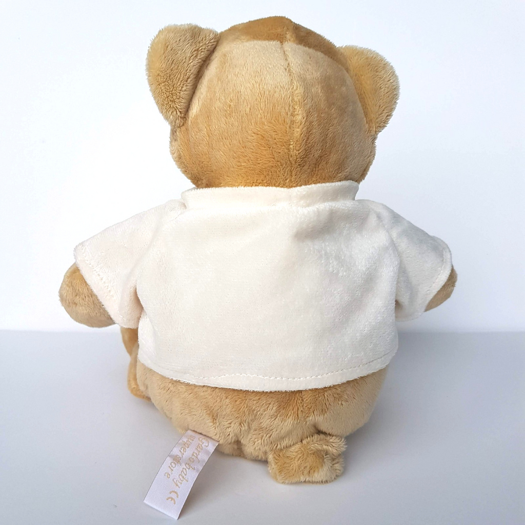 GARDO BABY Plush BEAR Lovey 37cm Plush Cream Stuffed Animal Soft Toy Comfort6