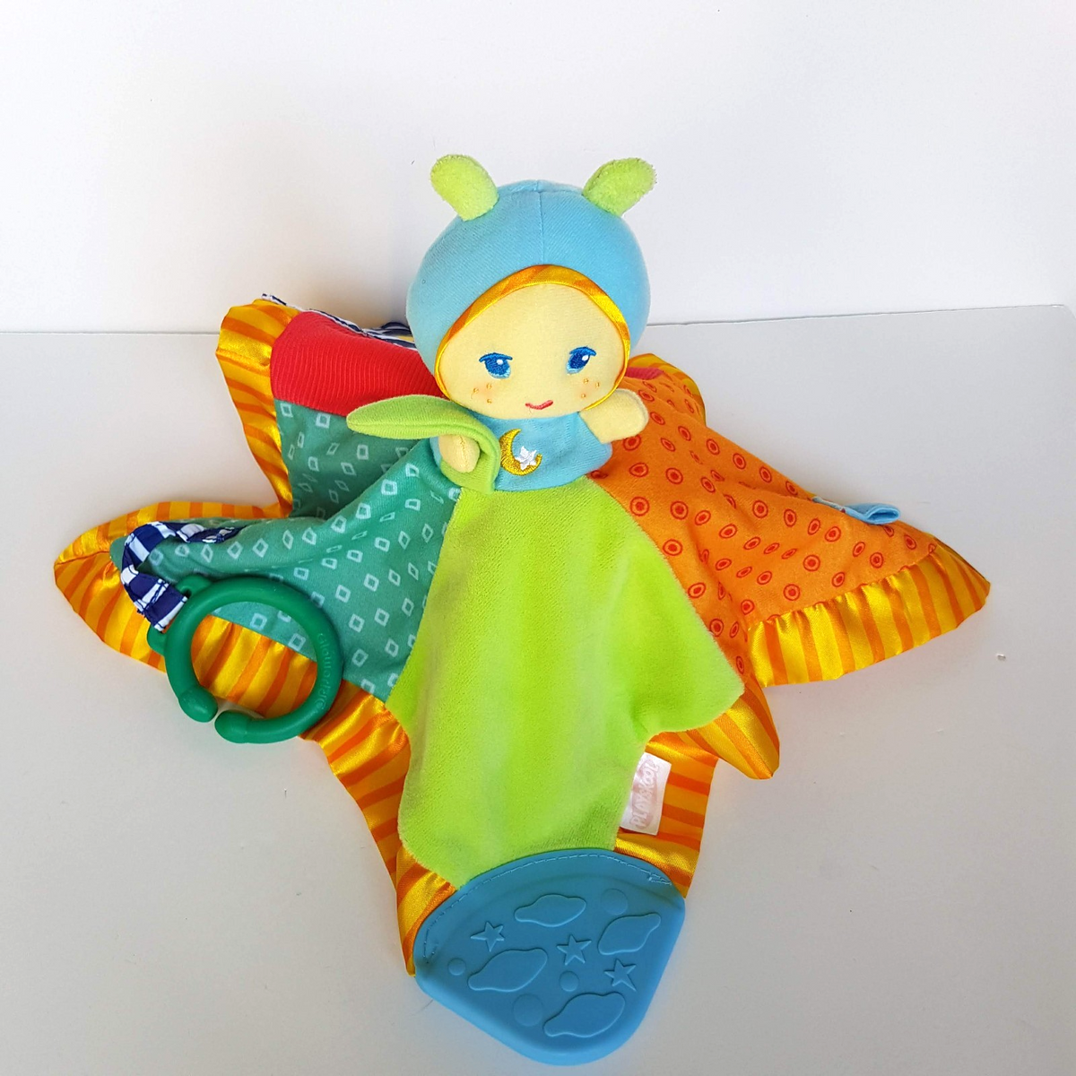 PlaySkool GLOWORLD Baby Lovey Comforter Security Blanket Sleep Soft Toy Animal6