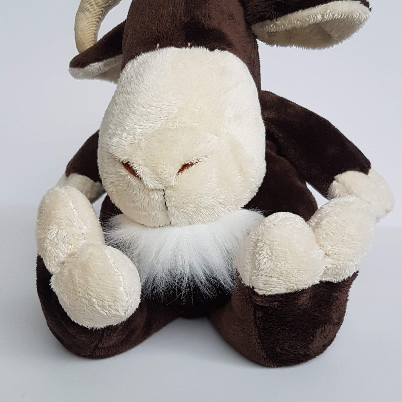 Korimco BILLY GOAT Plush 37cm Stuffed Animal Sleep Soft Toy Mountain Goat Cute3