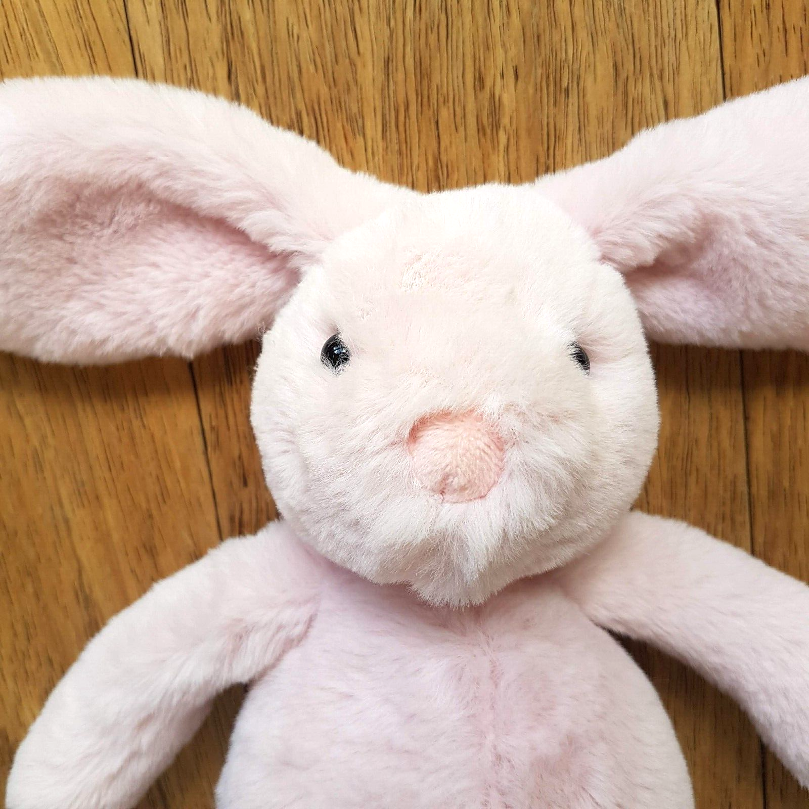 Jiggle & Giggle BABY BUNNY LOVEY Pink 26cm Rabbit Plush Soft Toy Animal Comfort1